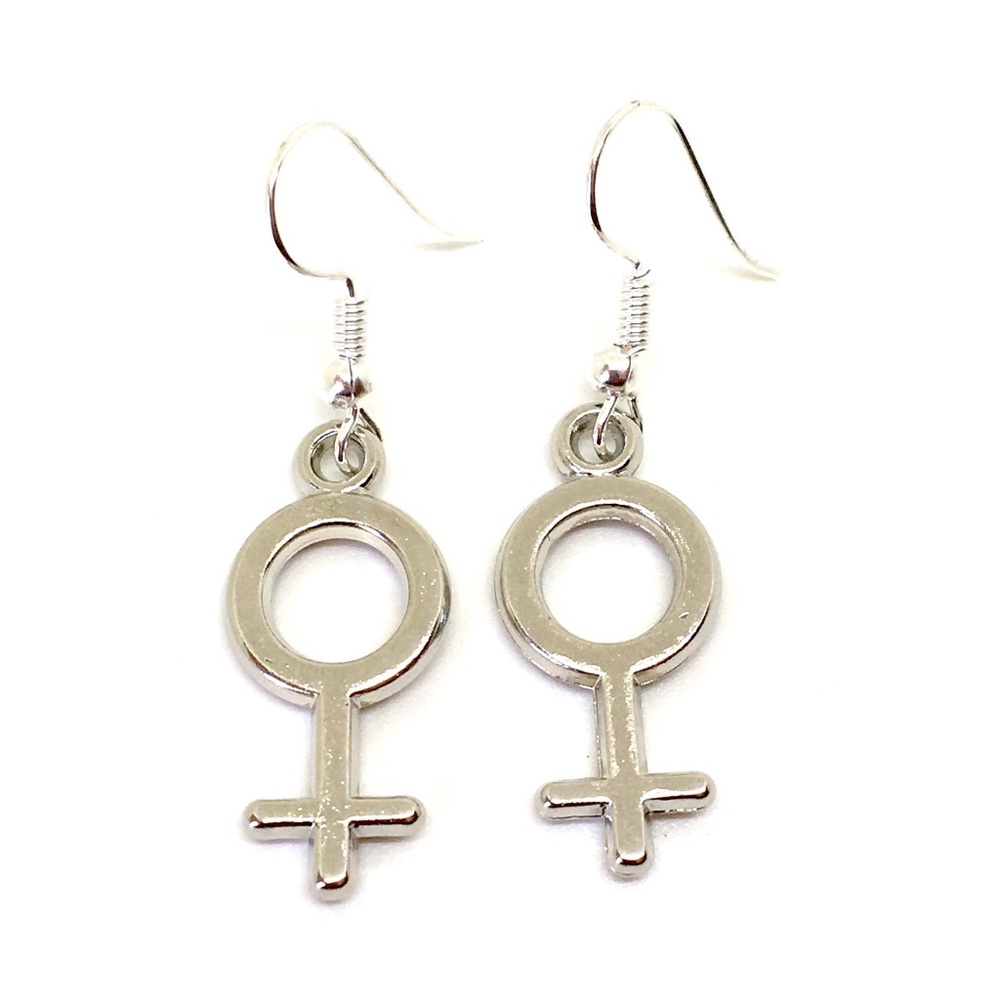 Venus Symbol Earrings - Feminist Symbol